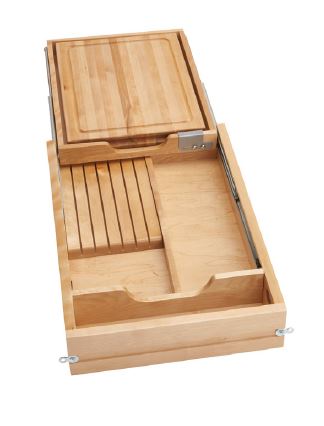 Cutting Board & Knife Drawer