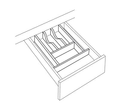 Trimmable Cutlery Divider