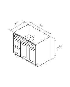 Greystone Shaker - S3621BDL-34-1/2"