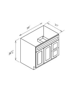 Greystone Shaker - S3621BDR-34