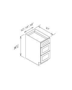 Greystone Shaker - SVB1221-34-1/2"