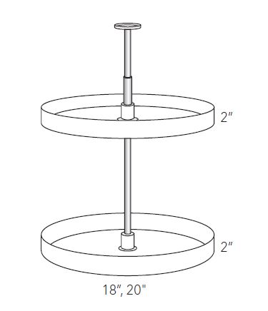 Lazy Susan-Plastic